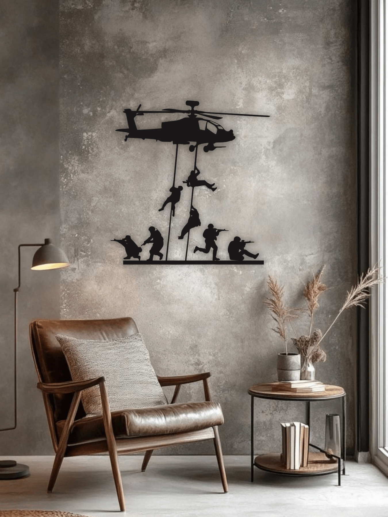 “Operation Shadow” Декоративно Пано - Deco Cut | Луксозен Метален Декор