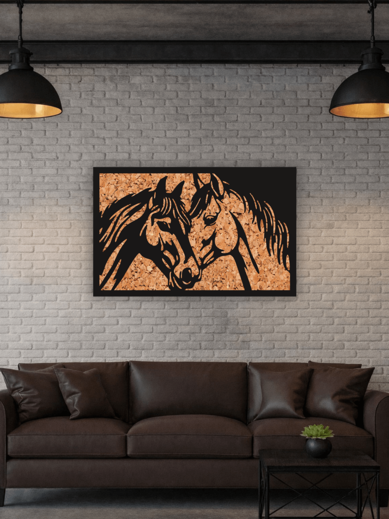 “Parallel Strength” Декоративно Пано за Стена - Deco Cut | Луксозен Метален Декор