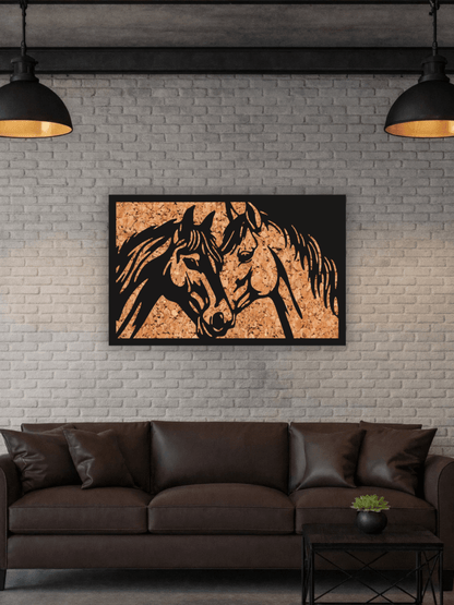 “Parallel Strength” Декоративно Пано за Стена - Deco Cut | Луксозен Метален Декор