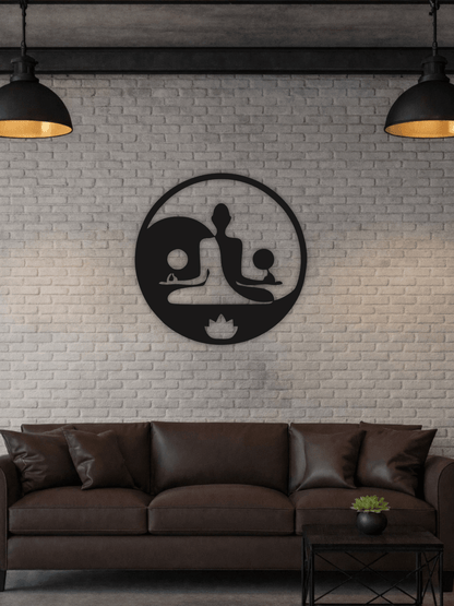 “Sacred Balance” Декоративно Пано за Стена - Deco Cut | Луксозен Метален Декор