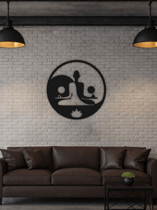 “Sacred Balance” Декоративно Пано за Стена - Deco Cut | Луксозен Метален Декор