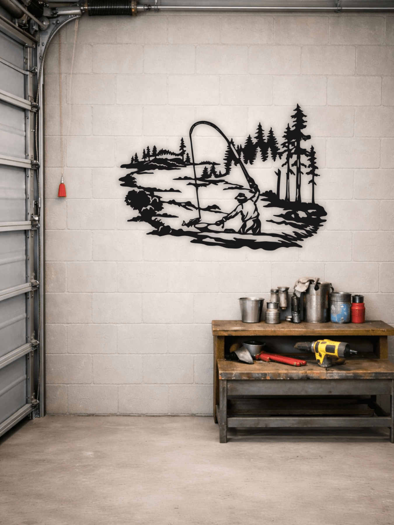 “Silent Lake” Декоративно Пано - Deco Cut | Луксозен Метален Декор