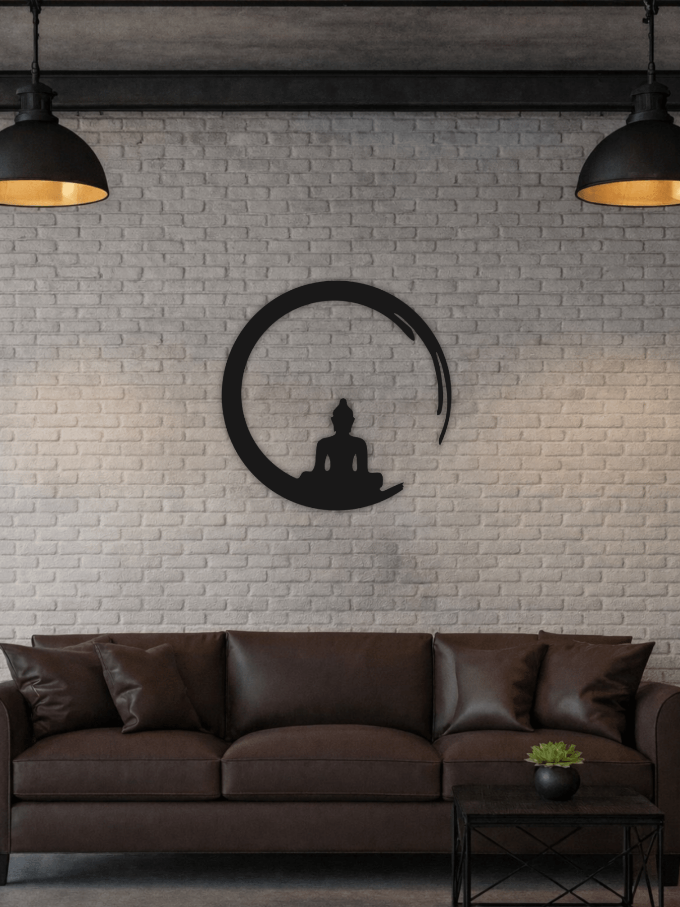 “Still Mind” Декоративно Пано за Стена - Deco Cut | Луксозен Метален Декор