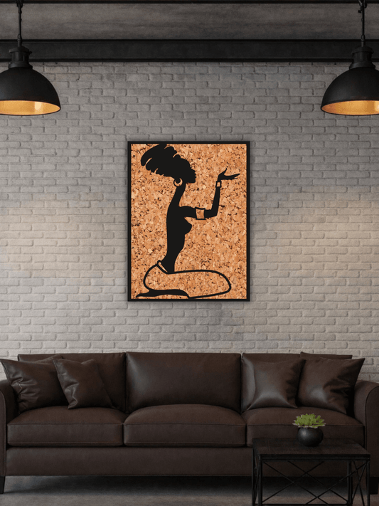 “The Act of Grace” Афро Декоративно Пано за Стена - Deco Cut | Луксозен Метален Декор