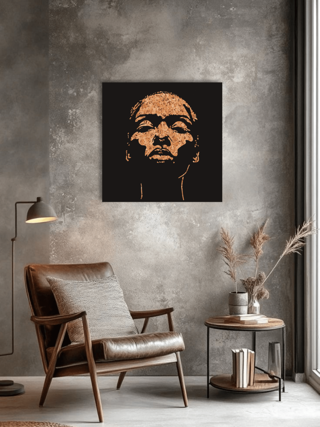 „The Ascended“ Афро Декоративно Пано за Стена - Deco Cut | Луксозен Метален Декор