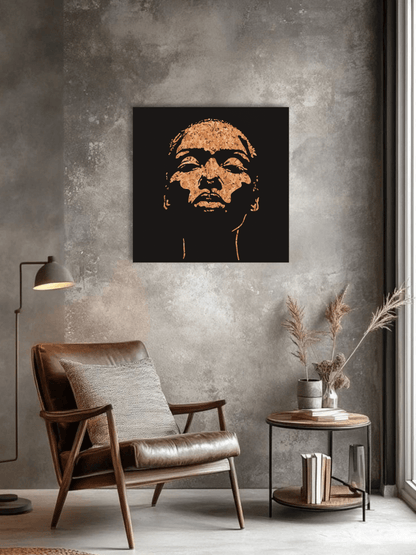 „The Ascended“ Афро Декоративно Пано за Стена - Deco Cut | Луксозен Метален Декор