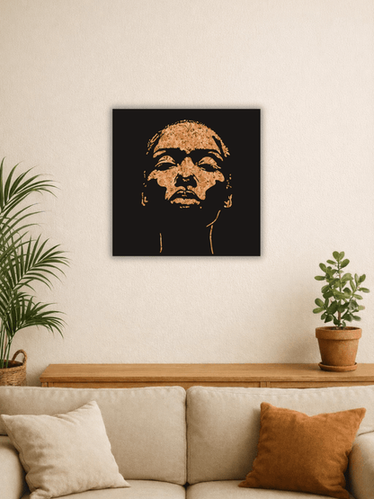 „The Ascended“ Афро Декоративно Пано за Стена - Deco Cut | Луксозен Метален Декор