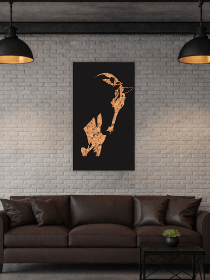 “Unbroken” Декоративно Пано за Стена - Deco Cut | Луксозен Метален Декор