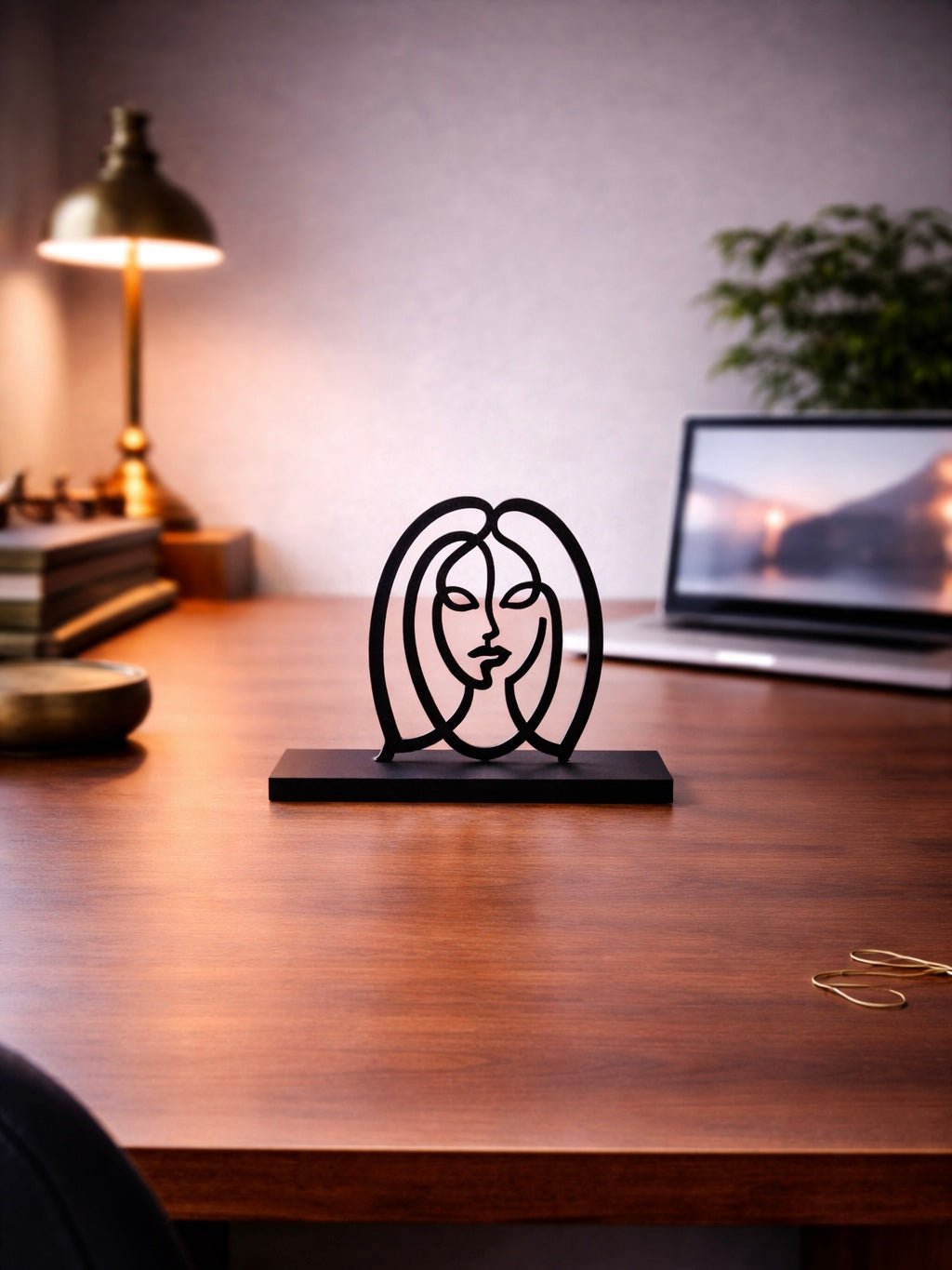 Virgo Зодия Дева Метална Декорация за Бюро - Deco Cut | Луксозен Метален Декор